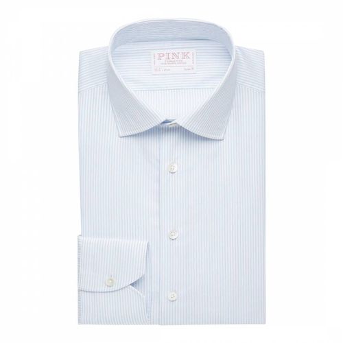 Pin Stripe Slim Fit Cotton Shirt - Thomas Pink - Modalova