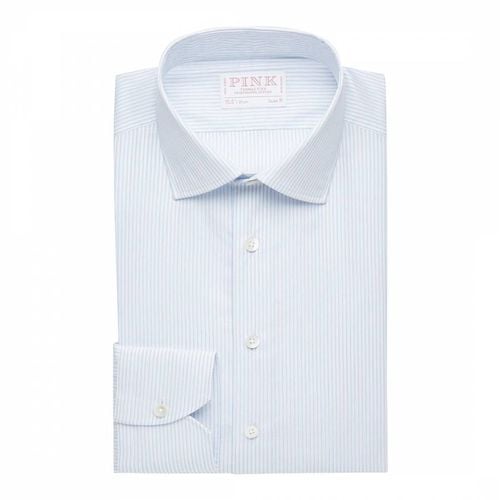 Pin Stripe Slim Fit Cotton Shirt - Thomas Pink - Modalova