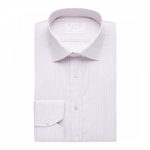 Stripe Tailored Fit Cotton Shirt - Thomas Pink - Modalova