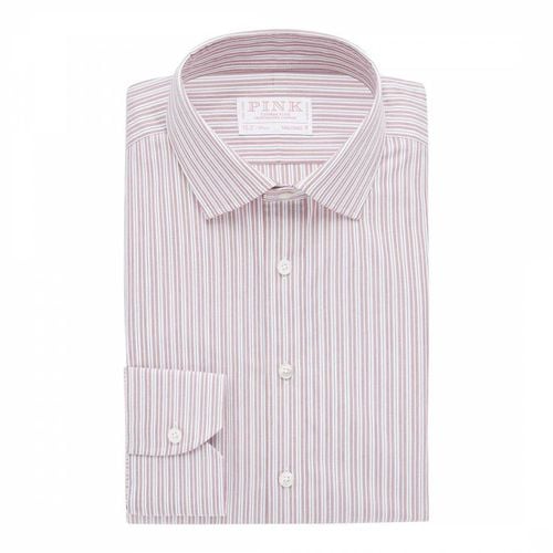 Stripe Tailored Fit Cotton Shirt - Thomas Pink - Modalova