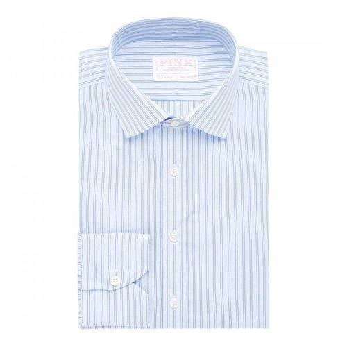 Stripe Tailored Fit Cotton Shirt - Thomas Pink - Modalova