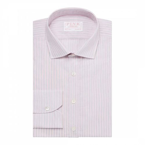 Stripe Classic Fit Cotton Shirt - Thomas Pink - Modalova