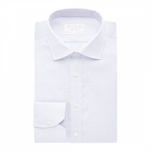 Check Tailored Fit Cotton Shirt - Thomas Pink - Modalova