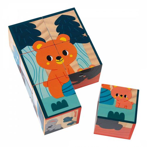 Piece Animal Wooden Blocks - Janod - Modalova