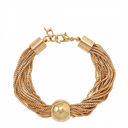 K Gold Layer Chain Bracelet - Chloe Collection by Liv Oliver - Modalova