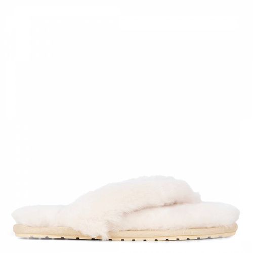 Beige Pitta Sheepskin Slippers - Emu - Modalova