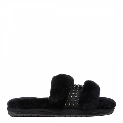 Black Ivy Sheepskin Slippers - Emu - Modalova