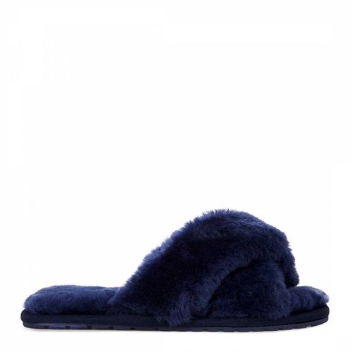 Navy Mayberry Sheepskin Slippers - Emu - Modalova