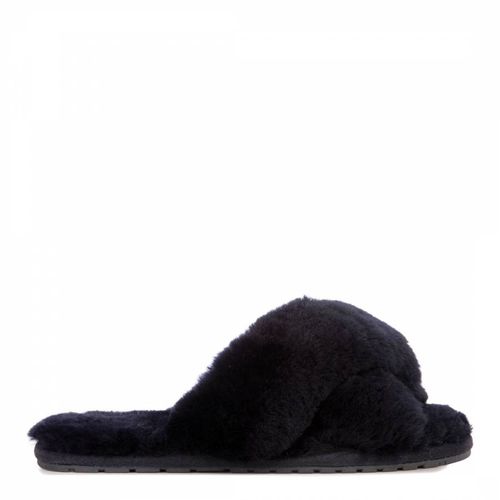 Black Mayberry Sheepskin Slippers - Emu - Modalova