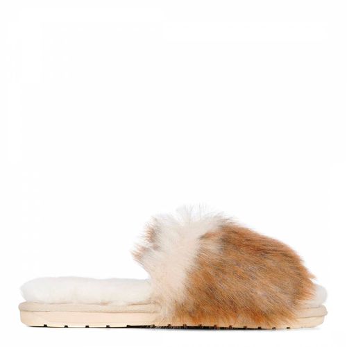 Brown Myna Lava Sheepskin Slippers - Emu - Modalova