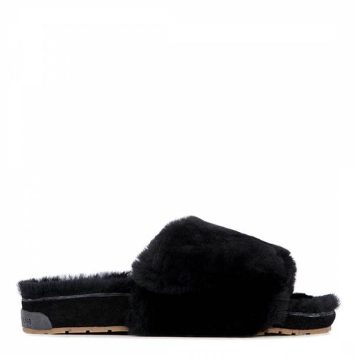 Black Musica Sheepskin Slippers - Emu - Modalova