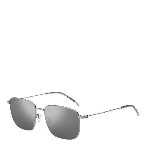 Ruthenium Rectangular Sunglasses 58mm - Hugo Boss - Modalova