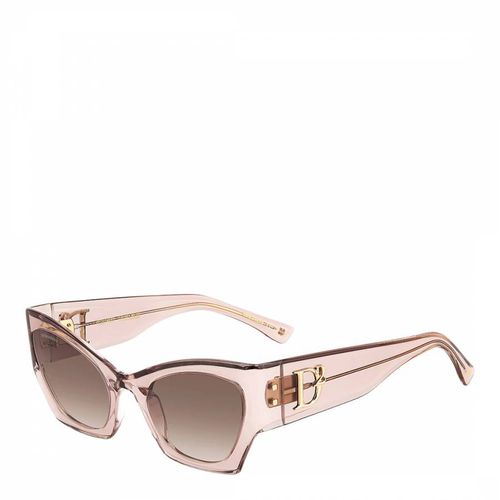 Blue Gold Cat Eye Sunglasses 55mm - DSquared2 - Modalova