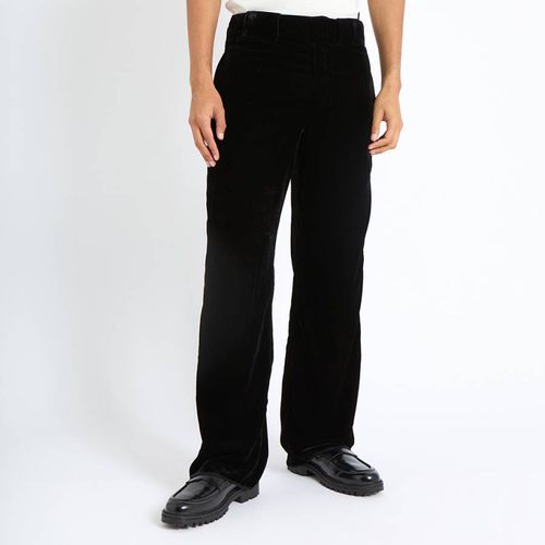 Black Straight Leg Trousers - Emporio Armani - Modalova