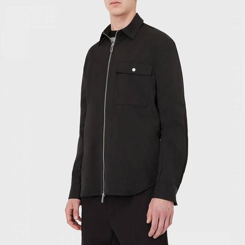 Black Zip Jacket - Emporio Armani - Modalova