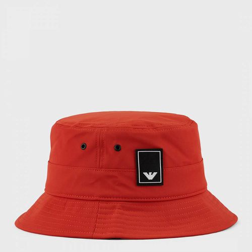 Orange Bucket Hat - Emporio Armani - Modalova