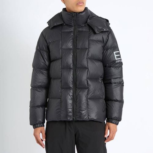 Black Padded Jacket - EA7 Emporio Armani - Modalova