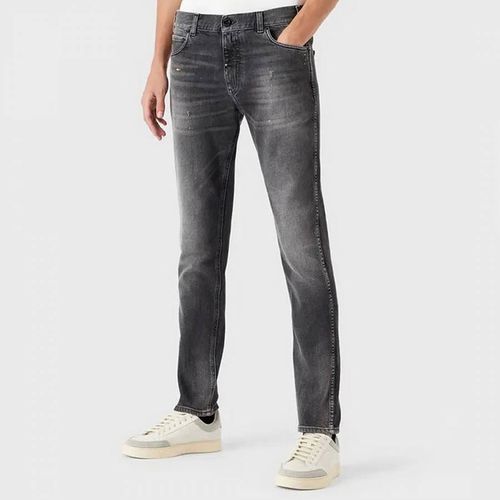 Grey Slim Stretch Jeans - Emporio Armani - Modalova