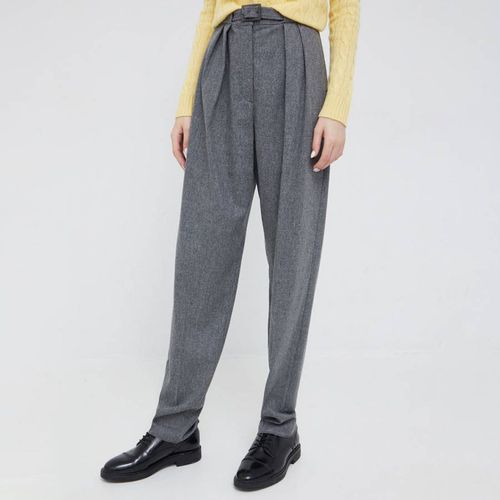 Tailored Cashmere Blend Trousers - Emporio Armani - Modalova