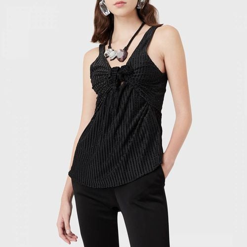 Black Tie Blouse - Emporio Armani - Modalova