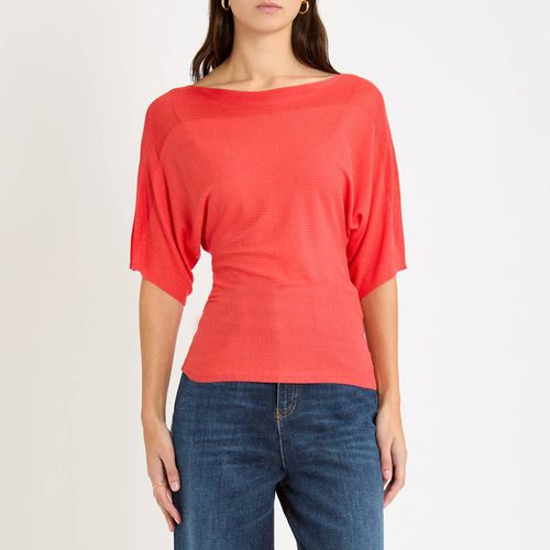 Red Knitted Top - Emporio Armani - Modalova