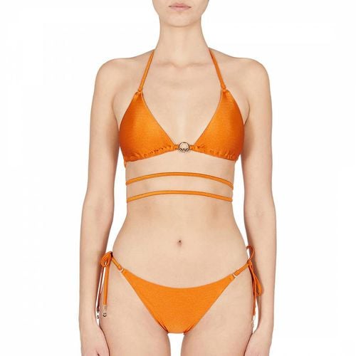 Orange Tie Bikini - Emporio Armani - Modalova