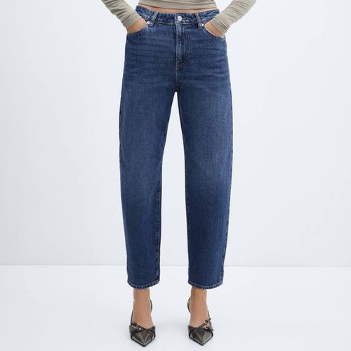 Blue High-Waist Jeans - Mango - Modalova