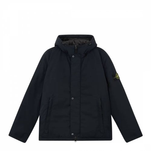 Navy Hooded Jacket - Stone Island - Modalova