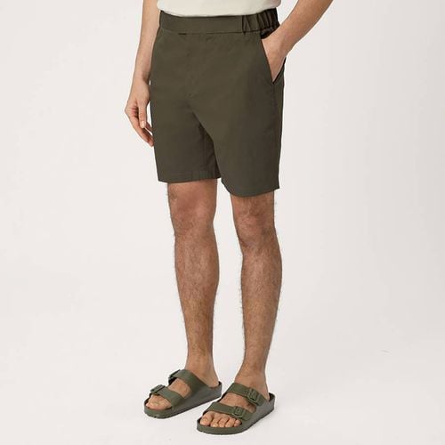 Khaki Cotton Shorts - L'Estrange - Modalova