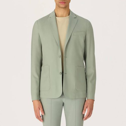 Sage Virgin Wool Blazer - L'Estrange - Modalova