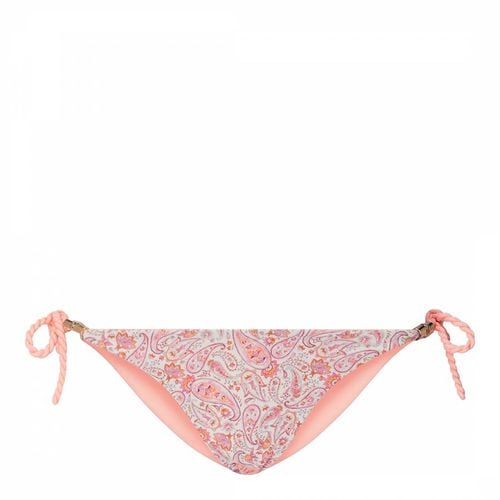 Pink & Muskmelon Bay Reversible Triangle Bottom - Heidi Klein - Modalova