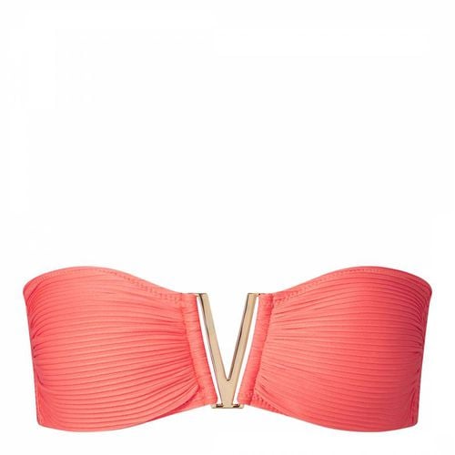 Coral Tortola V-Bar Bandeau Top - Heidi Klein - Modalova