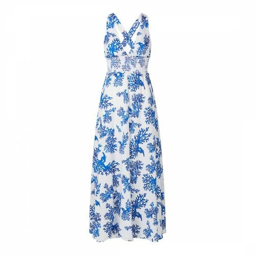 Blue & White Little Dix Bay Cross-Back Maxi Dress - Heidi Klein - Modalova