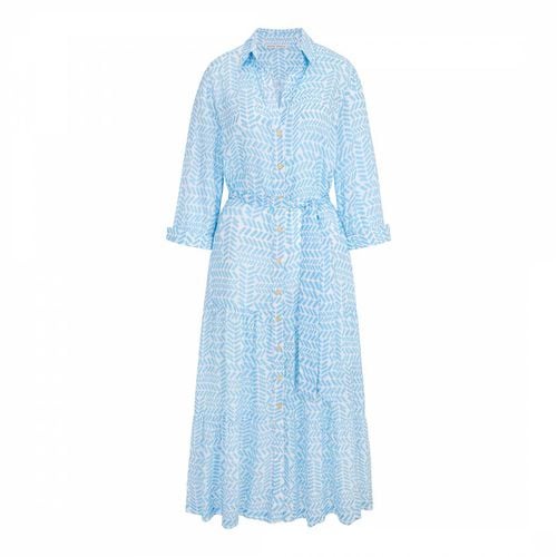 Blue & Zanzibar Maxi Shirtdress - Heidi Klein - Modalova