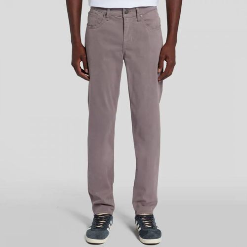 Grey Slimmy Tapered Stretch Trousers - 7 For All Mankind - Modalova