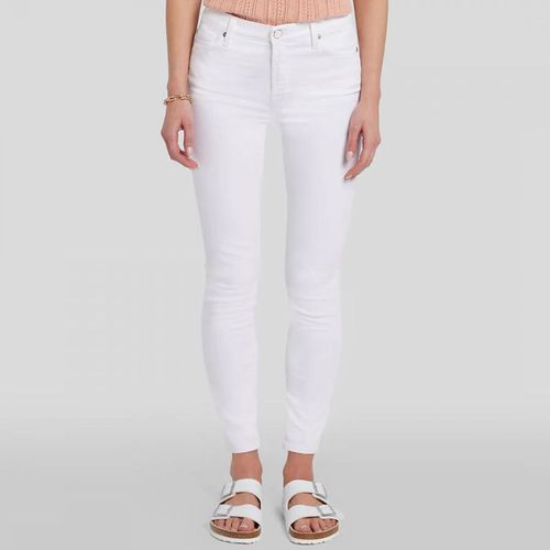 Skinny Crop Embellished Stretch Jeans - 7 For All Mankind - Modalova