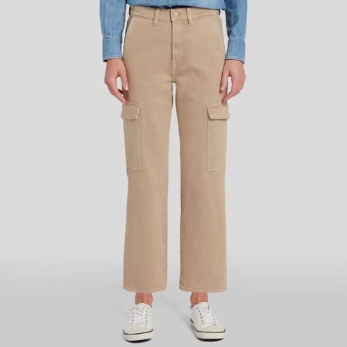 Beige Logan Mankind Cargo Trousers - 7 For All Mankind - Modalova