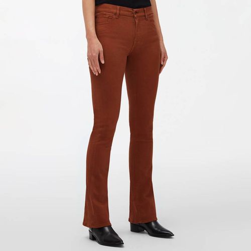 Brown Bootcut Stretch Jeans - 7 For All Mankind - Modalova