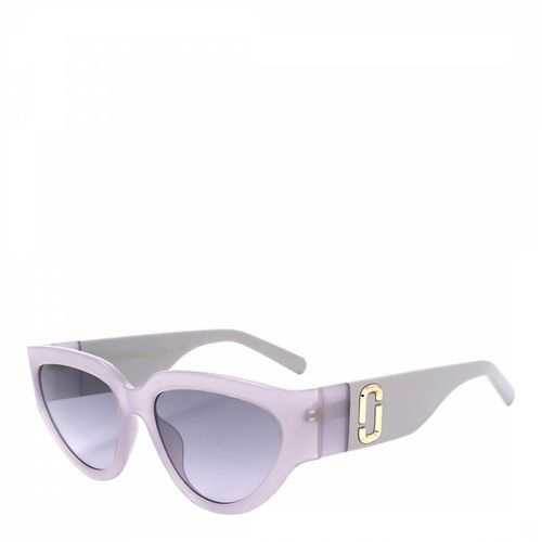 Violet Grey Cat Eye Sunglasses 57mm - Marc Jacobs - Modalova