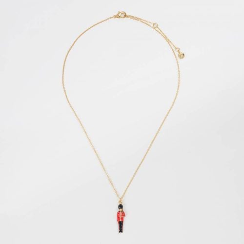 Enamel Kings Guard Necklace - Fable - Modalova