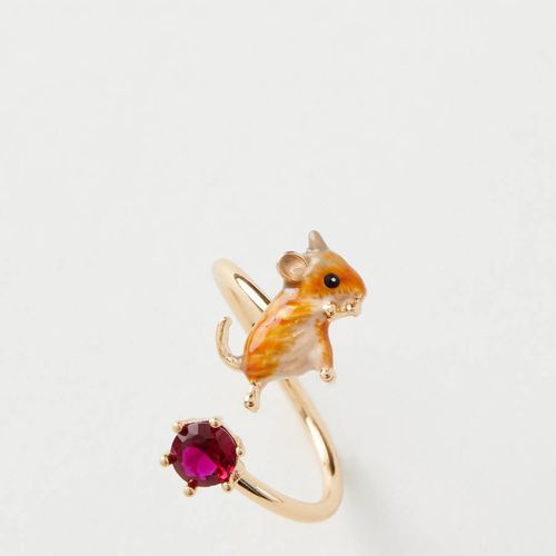 Enamel Vole Ring - Fable - Modalova