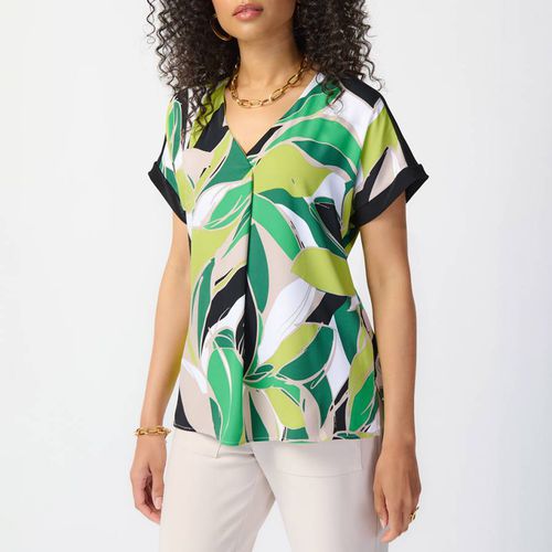 Green Printed Blouse - Joseph Ribkoff - Modalova