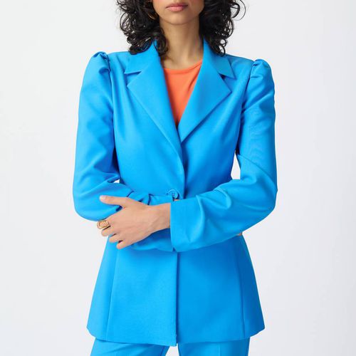 Blue Single Breasted Blazer - Joseph Ribkoff - Modalova