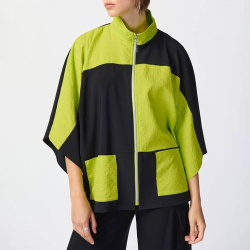 Green / Black Contrast Jacket - Joseph Ribkoff - Modalova