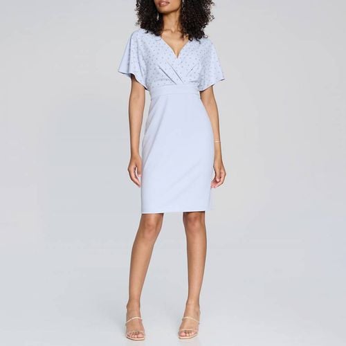 Light Blue V Midi Dress - Joseph Ribkoff - Modalova