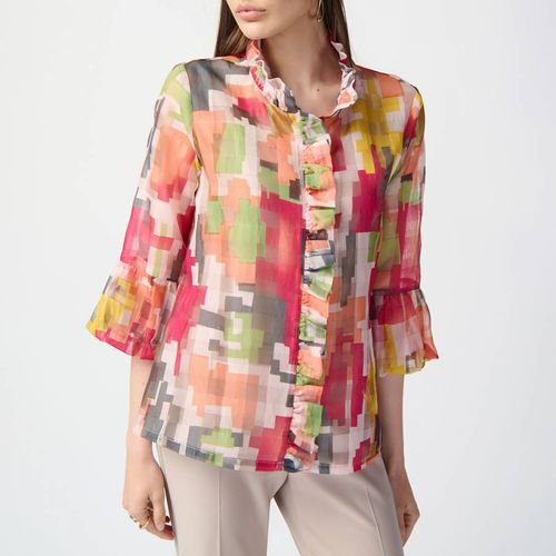 Red / Beige Shirt - Joseph Ribkoff - Modalova