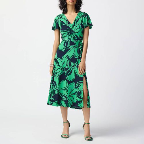 Green Printed Dress - Joseph Ribkoff - Modalova