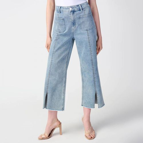 Washed Blue Kick Flare Jean - Joseph Ribkoff - Modalova