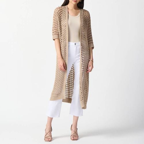 Beige Holed Cover Up - Joseph Ribkoff - Modalova