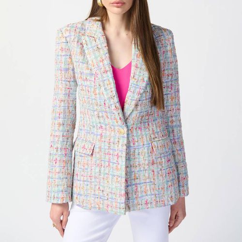 Blue Printed Blazer - Joseph Ribkoff - Modalova